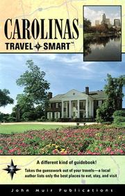 Carolinas : travel smart by Frances Creswell Helms, Franse C. Helms