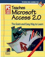 Cover of: PC learning labs teaches Microsoft Access 2.0