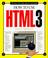 Cover of: How to use HTML3
