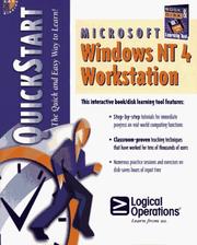 Cover of: Windows NT 4 workstation quickstart