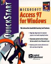 Cover of: Microsoft Access 97 for Windows | Jim O