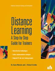 Cover of: Distance learning: a step-by-step guide for trainers