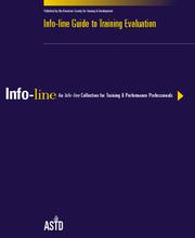 Cover of: Info-line guide to training evaluation.: an info-line collection.