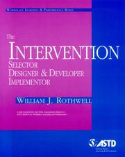 Cover of: The Intervention Selector, Designer, & Developer (Quick Reference Guides (DDC))