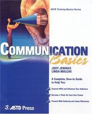 Cover of: Communication basics