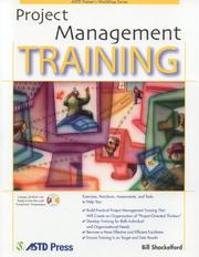 Cover of: Project Management Training (ASTD Trainer's Workshop)