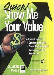 Cover of: Quick! Show Me Your Value by Theresa Seagraves