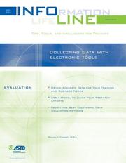 Cover of: Collecting Data With Electronic Tools by Malcolm Conway, Malcolm Conway