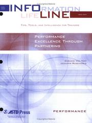 Cover of: Performance Excellence Through Partnering