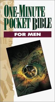 Cover of: One-Minute Pocket Bible for Men by Mike Murdock