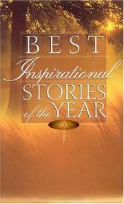 Cover of: Best inspirational stories of the year.