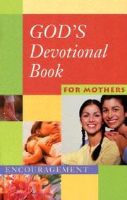 Cover of: God's Devotional Book for Mothers by Honor Books