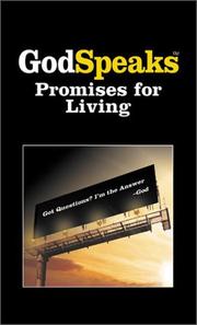 Cover of: GodSpeaks: promises for living.