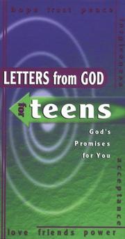 Cover of: Letters from God for teens: God's promises for you
