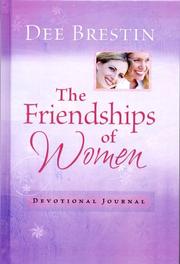Cover of: The Friendships of Women Devotional Journal