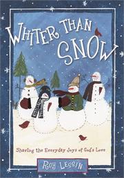 Cover of: Whiter than snow by Roy Lessin, Roy Lessin