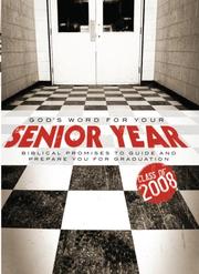 Cover of: God's Word for Your Senior Year: Biblical Promises to Guide and Prepare You for Graduation