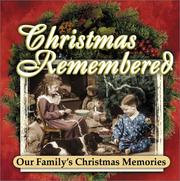 Cover of: Christmas Remembered