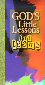 Cover of: God's Little Lessons for Teens (God's Little Lessons on Life)