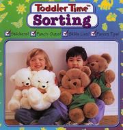 Cover of: Sorting: Toddler Time (Learn Today for Tomorrow)