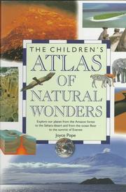 Cover of: Child Atlas: Natural Wonders (Children's Atlas)