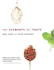 Cover of: The Elements of Taste