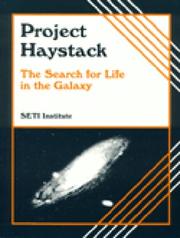 Cover of: Project Haystack: The Search for Life in the Galaxy (Life in the Universe Series)