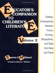 Cover of: Educator's companion to children's literature by Sharron L. McElmeel