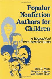 Cover of: Popular nonfiction authors for children by Flora Wyatt