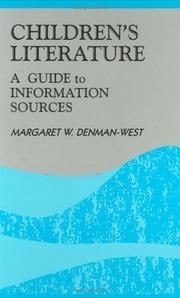 Cover of: Children's Literature: A Guide to Information Sources (Reference Sources in the Humanities)