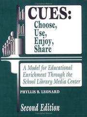 Cover of: CUES by Phyllis B. Leonard