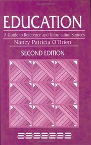 Cover of: Education: a guide to reference and information sources
