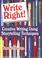 Cover of: Write right!