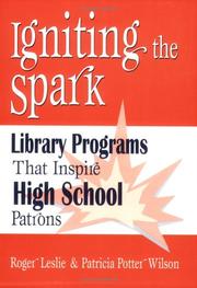 Cover of: Igniting the spark by Roger Leslie, Roger Leslie