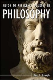 Cover of: Philosophy by Hans E. Bynagle