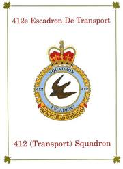 Cover of: 412e escadron de transport by 