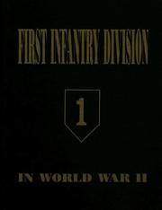 Cover of: 1st Infantry Division World War II