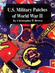 Cover of: U S Military Patches of World War 2