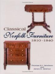 Classical Norfolk furniture, 1810-1840 by Thomas R. J. Newbern
