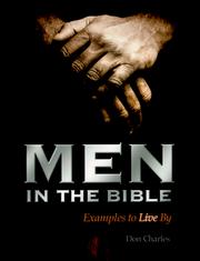 Cover of: Men in the Bible: Examples to Live by