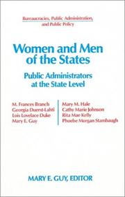 Women and men of the states by Mary E. Guy, M. Frances Branch, Georgia Duerst-Lahti