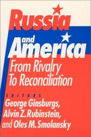 Cover of: Russia and America by George Ginsburgs, Alvin Z. Rubinstein