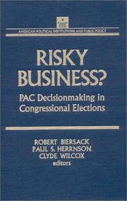 Cover of: Risky Business? by Robert Biersack, Paul S. Herrnson