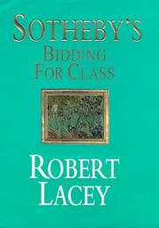 Cover of: Sothebys Bidding for Class