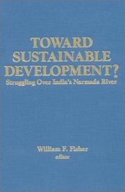Cover of: Toward sustainable development? by William F. Fisher, editor.