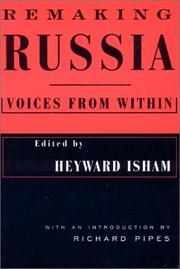 Cover of: Remaking Russia: Voices from Within