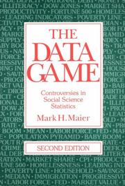 The data game by Mark Maier