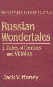 Cover of: Russian Wondertales | Jack V. Haney