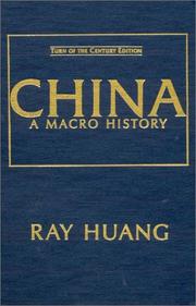 Cover of: China by Ray Huang