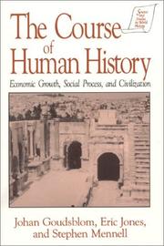 Cover of: The course of human history: economic growth, social process, and civilization